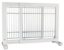 Trixie Hondenhek Afsluithek Uitschuifbaar Wit 65-108X61 Cm