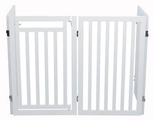 Trixie Hondenhek Met Deur Wit 60-160 X 81 Cm