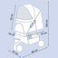 Trixie Hondenbuggy Zwart