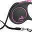 Flexi Rollijn Black Design Tape Roze