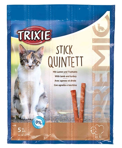 Trixie Premio Stick Quintet Gevogelte / Lever 5X5 Gr