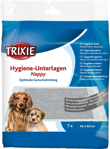 Trixie Puppypads Nappy Met Koolstof 60X60 Cm 5X10 St