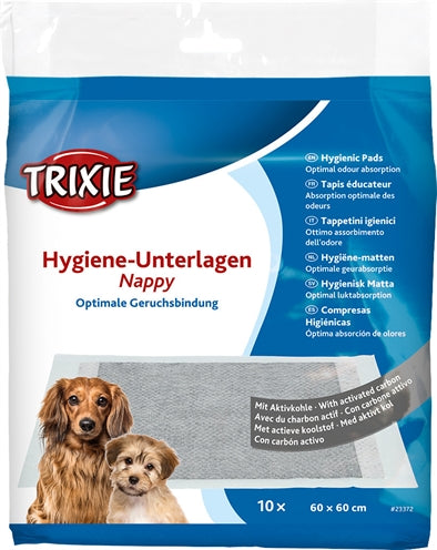 Trixie Puppypads Nappy Met Koolstof 60X60 Cm 5X10 St