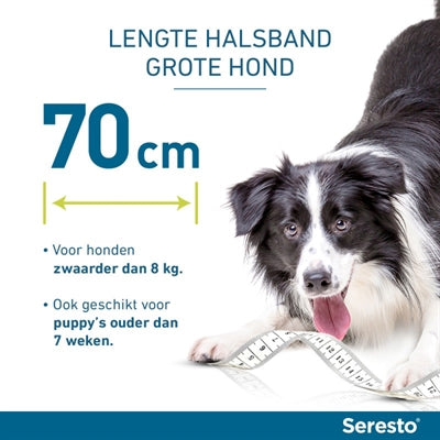 Bayer Seresto Teken- En Vlooienband Hond
