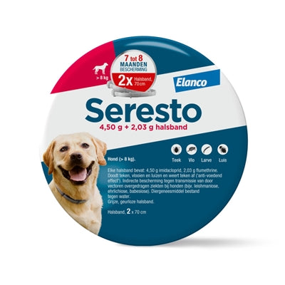 Bayer Seresto Teken- En Vlooienband Hond