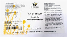 De Groene Os All Septicum Hond / Kat 50 Ml