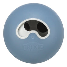 Trixie Snackbal Hond Kunststof / Tpr Blauw 7,5 Cm 3 St
