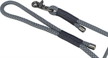 Trixie Soft Rope Hondenriem Zwart / Grijs 100X1 Cm