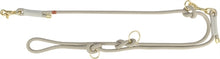 Trixie Soft Rope Hondenriem Verstelbaar Grijs / Lichtgrijs 200X1 Cm
