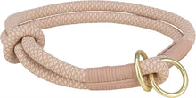 Trixie Halsband Hond Soft Half-Slip Roze / Lichtroze 30X0,6 Cm