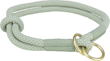 Trixie Halsband Hond Soft Half-Slip Saliegroen / Mint 30X0,6 Cm