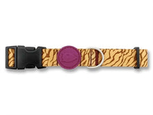 Morso Halsband Hond Gerecycled Jungle Drum Oranje 30-42X1,5 Cm