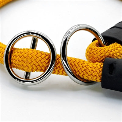 Morso Half Slip Halsband Hond Regular Rope Gerecycled Gold Goud 55X1 Cm