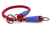 Morso Half Slip Halsband Hond Regular Rope Gerecycled Red Velvet Rood 55X1 Cm