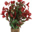 Zolux Ornament Pastic Plant Op Stenen Puntig Assorti
