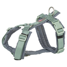 Trixie Hondentuig Premium Trekking Salie Groen / Grafiet Grijs 32-38X1,3 Cm