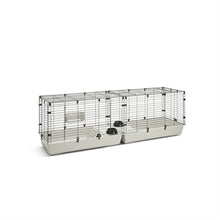 Savic Clubix 200 Knaagdierkooi Zwart / Lichtgrijs 200X50X63,5 Cm