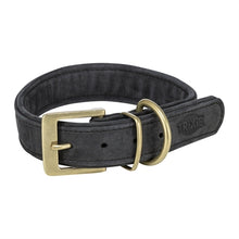 Trixie Halsband Hond Pure Leer Zwart Xs-S 27-34X2,5 Cm