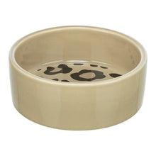 Trixie Voerbak / Drinkbak Leo Kat Keramiek Panterprint Assorti 12 Cm 300 Ml