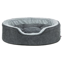 Trixie Vital Hondenmand Lino Soft Ovaal Grijs / Lichtgrijs 110X92Cm