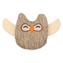 Trixie Uil Stof / Pluche Met Kattenkruid / Catnip Beige 8 Cm
