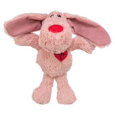 Trixie Hond Hart Pluche Roze