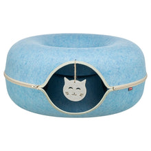 Trixie Speeldonut Vilt Blauw