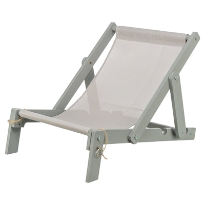Trixie Strandstoel Hout Grijs 51X33X37 Cm