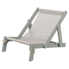 Trixie Strandstoel Hout Grijs 51X33X37 Cm