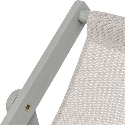 Trixie Strandstoel Hout Grijs 51X33X37 Cm