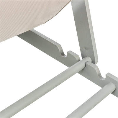 Trixie Strandstoel Hout Grijs 51X33X37 Cm