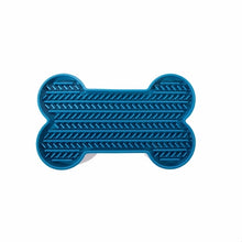 Martin Likmat Bot Met Zuignappen Siliconen Blauw 22X13X2 Cm