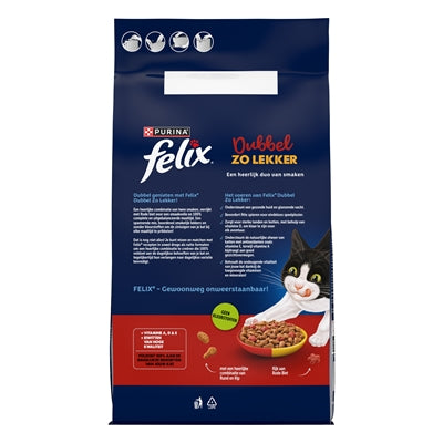Felix Droog Dubbel Zo Lekker Rund / Kip / Rode Biet 4 Kg