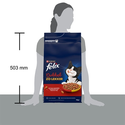 Felix Droog Dubbel Zo Lekker Rund / Kip / Rode Biet 4 Kg