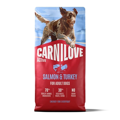 Carnilove Active Adult All Breeds Salmon / Turkey 400 Gr