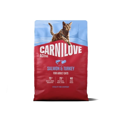 Carnilove Active Adult All Breeds Salmon / Turkey 400 Gr