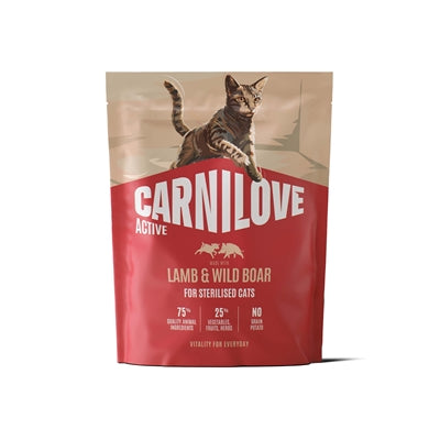 Carnilove Active Adult Sterilised All Breeds Lamb / Wild Boar 6 Kg