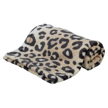 Trixie Hondendeken Leo Softpluche Panterprint Creme 100X70 Cm
