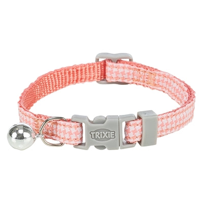 Trixie Kattenhalsband Hanenpoot Motief Assorti 20-30X1 Cm