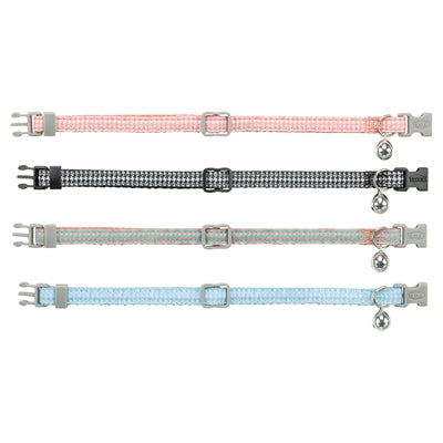 Trixie Kattenhalsband Hanenpoot Motief Assorti 20-30X1 Cm